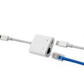 Pikkukuva 5 / 5: Type C OTG Ethernet -sovitin USB C - RJ45 Ethernet LAN -verkkokaapelisovitin 100 Mbps, yhteensopiva Type C -matkapuhelimien ja -tablettien kanssa