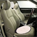 Miniatyrbild 4 av 5: 360 Pad Vridbar Plattas Sittdyna för SUV Bärbar Kontor Båt Vadderad Fordon Vridbar Hem och Kudde Bil Universal Halkfri Automatisk Smärtlindring Rullstol Lätt att Glida M