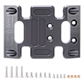 Miniatyrbilde 1 av 8: Aluminiumslegering senter chassisplate tilbehør passer til AXIAL SCX10 1/10 RC bil