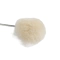 Miniatyrbilde 7 av 8: 50 stk Ull Daubers Ball Brush DIY Lær Craft Dyeing Applikator med metallhåndtak