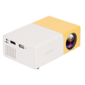 Miniatyrbilde 3 av 8: Miniprojektor 1080p Diffus Reflection Imaging Support 23 språk HD-projektor med høyttalere Gul 100‑240V EU-plugg