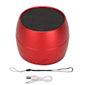 Miniatyrbild 1 av 8: Mini Bluetooth-högtalare IP67 Vattentät USB-laddning Inbyggd mikrofon Bärbar trådlös högtalare för duschrum Bil Röd