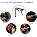 Miniatyrbild 4 av 5: (85*78*12mm) Capo 2-pack Enhands Snabbväxel Aluminiumlegering Capo för Ukulele El- och Akustisk Gitarr, Bas och mer