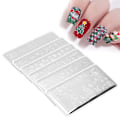 Miniatyrbilde 7 av 8: 6 stk. neglekunst-stempling Manikyr DIY-malbildeplate vaskbar