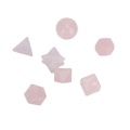 Miniatyrbild 3 av 8: 7 st chakra-helande kristaller geometriska mönster form halvädelsten dekorativa positiva energikristaller prydnad rosa