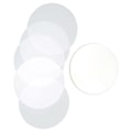 Miniatyrbillede 3 af 8: 100 stk. badgefilm i PVC-materiale, mønsterbeskyttelse, bred anvendelse, transparent badgebeskyttelsesfilm 56MM