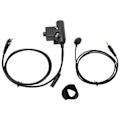 Miniatyrbillede 8 af 8: Militær Headset Adapter Clear Voice Bærbar Push to Talk Headset-stik Udskiftning til ICOM V8 V80 V82