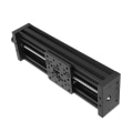 Miniatyrbillede 4 af 8: Skrue Slide Lineær Bord Aluminiumslegering 3D Printer Graveringsmaskine Sort/SølvSort 400mm