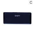 Miniatyrbillede 1 af 5: Udskiftnings-taster til Logitech G815 G915 RGB Mekanisk Gaming Tastatur Zekai Venstre Shift