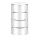 Miniatyrbillede 6 af 8: 4 stk lysbase til krystalkugle kunst LED display stativ Hjem dekoration forsyninger Farverigt lys