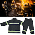 Miniatyrbild 4 av 8: Flamskyddande kläder Brandsäker Värmesäkra brandmän Skyddsbyxor med reflexrock M