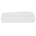 Miniatyrbilde 4 av 8: Manual Razor Travel Case Portable Transparent Pustende barberhåndtak Oppbevaringsbeskyttelsesboks