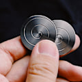 Miniatyrbillede 7 af 8: Spinning Desk Toy Metal Flowing Spiral Coin Decompression Desktop Coin