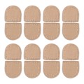 Miniatyrbillede 6 af 8: 40 STK lynlås prop DIY håndlavet ægte læder multifunktionelle moderigtige lynlås ender Top propper Beige