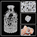 Miniatyrbillede 4 af 5: 50 stk. Salt- og peberbøssepropper Plastik Udskiftningspropper JJJ