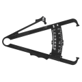 Miniatyrbilde 8 av 8: Svart plast kroppsfett Caliper Unisex hudfold Caliper kroppsfett Måleenhet Metrisk / tomme skyvelære
