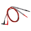 Miniatyrbillede 6 af 8: 2 stk AC/DC 1000V Silikone Multimeter Testledninger Probe Test Pen Elektriker Tester 20A