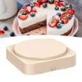 Miniatyrbillede 3 af 8: Roterende dessertmaskine Automatisk roterende dessertdisplaybord Cupcake-displaystandbord Svingbakke til fødselsdagsfest 1 bakke