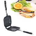 Miniatyrbillede 4 af 5: Dobbeltsidig Sandwichmaker til Stegte Æg, Røræg, Tærter og Ristede Sandwiches