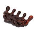 Miniatyrbilde 6 av 8: Meridians Comb Static Free 5 Teeth Head Hodehodebunn Kompositt Tre Massasje Kam for kvinner Menn