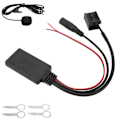 Miniatyrbillede 6 af 8: Trådløs Bluetooth AUX IN-adapter håndfri med mikrofon erstatning til Focus 2004 On‑Wards 6000CD