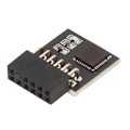 Miniatyrbild 3 av 8: TPM 2.0-modul SPI-gränssnitt Stabilt Hög säkerhet Hållbart material 12-stifts SPI-modul för MSI moderkort DDR4-minne