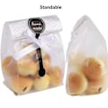 Miniatyrbillede 3 af 5: 100 stk. Cookieposer Gennemsigtige Plastikposer Slikposer Gaveposer til Mini Loaf, Bundt Kage, Varm Kakao