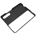 Miniatyrbillede 7 af 8: Business PU læder telefonetui til Galaxy Z Fold 3 ridsefast foldbar skærm telefoncover sort