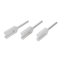 Miniatyrbillede 4 af 8: 3 stk C4096 / C4160 / C4225 Aluminiumslegering stemmegaffel lydhealing terapi værktøjssæt