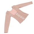 Miniatyrbillede 3 af 8: Åndbar Shapewear Langærmet Justerbar Kropsformende Talje Slanketræner til kvinder (hudfarve)M