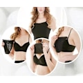 Miniatyrbild 3 av 5: 6-pack kvinnors spets Clip-on Mock Camisole BH Insert Overlay Modesty Panel Väst