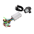 Miniatyrbild 8 av 8: 36/48/60V 350W Motor Borstlös Controller Elektrisk Cykel 3 Läge Sinusvåg Controller Kit med LCD Display Panel Växelspak