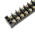 Miniatyrbilde 2 av 5: Stor strøm 60A 600V terminalblokk med enkel kabling og jordingskrets - 10 posisjoner