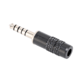 Miniatyrbilde 6 av 8: 10 stk 4,4 mm hodetelefonkontakt 5-polet balansert utgangspluggadapter erstatning for Sony