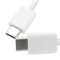 Miniatyrbild 7 av 8: Typ C till Typ C-kabel PD Snabbladdning Flexibel typ C-datasladd för Android för Note 10-telefon 3,3 fot Vit