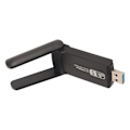 Miniatyrbilde 5 av 8: 1300M USB WiFi-adapter 2.4G 5.8G USB3.0-grensesnitt Plug and Play WiFi-adapter med doble antenner for nettbrett bærbare datamaskiner