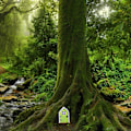 Miniatyrbillede 4 af 5: Miniature kunstskulptursæt til eventyrhaver og landhuse til døre, vinduer og haver