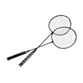 Pikkukuva 7 / 8: Badminton-maila, jaettu rautaseosmaila, amatöörien perusvalmennus, kaksoisbadminton-maila