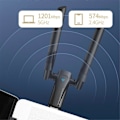 Miniatyrbillede 5 af 5: 1800 Mbps WiFi 6 USB-adapter 5G/2,4 GHz netværkskort med højforstærkningsantenne
