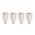Miniatyrbillede 3 af 8: 4 stk BNC hun til SO239 hanadapter RF koaksial koaksialstik