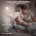 Miniatyrbilde 4 av 5: Oppladbar Induksjons LED Nattlampe 2 stk Sett Automatisk Baby Nattlys Søt Form for Barnerom