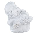 Miniatyrbillede 3 af 8: Cherub Statue Syntetisk harpiks Materiale Dejlig stil hvid baby figurer til festdekorationer Cherub statue venstre