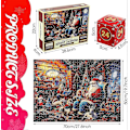 Miniatyrbillede 2 af 5: Julekalender Nedtælling til Jul 2023 - Puslespil Julekalender - 1008 Brikker Puslespil - Gaveidé til Børn & Voksne C1008pcs