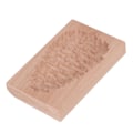 Miniatyrbillede 8 af 8: Træ Cookie Form Bøg Genanvendelig Vaskbar Biscuit Press Stempel Form til Køkken Bagning Fyrretræ Kogle
