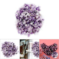 Pikkukuva 8 / 8: Hiotut kivisirut murskatut luonnonkvartsit (violetti)