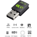 Miniatyrbilde 2 av 5: WiFi Dongle, USB WiFi Bluetooth Adapter 600Mbps Dual Band 2.4/5GHz Mini Trådløs Nettverksadapter WiFi Mottaker for PC/Laptop Stasjonær Win10/8/8.1/7