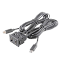 Miniatyrbild 2 av 5: Bil Android Navigationsmaskin Dubbel TYPE-C Ingång till USB+USB-C Panel