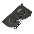 Miniatyrbild 3 av 8: CPU GPU-fläktbyte för MSI GS75 P75 MS 17G1 MS 17G2 BS5005HS U3I BS5005HS U3J DC 5V 0.5A 4-stifts bärbar dator kylfläkt GPU-fläkt