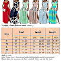 Miniatyrbillede 2 af 3: Elegant Off-Shoulder Maxi Kjole til Kvinder - Perfekt til Afslappet Ferie og Sommer Strandfester M Rød