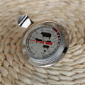 Miniatyrbillede 1 af 5: Ovn- og madlavningskøkkentermometer, kombineret ovntemperatur og kernetemperaturvisning, præcisionsfødevareprobe, grilltermometer med skala Ideel C